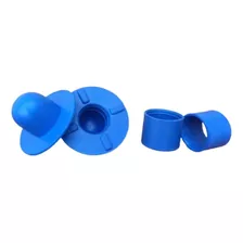 Tapón + Acople X4u. Para Pileta Pelopincho 1102. Color Azul/blanco