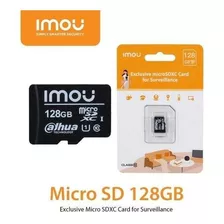 Tarjeta De Memoria Micro Sd Imou Vigilancia 128 Gb Clase 10