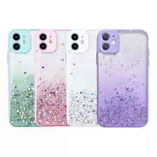 Funda Protec Brillos Para iPhone Samsung Moto Oppo+sujetador