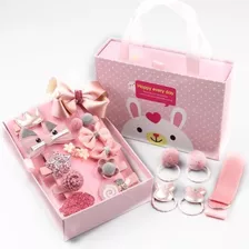 Set De Ganchitos Kawai Para Bebés Niñas, En Caja De Regalo