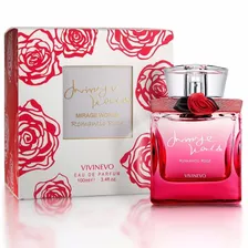 Perfume Feminino Mirage World Romantic Rose 100ml Vivinevo