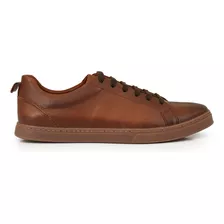 Zapatilla Cuero Hombre Sneaker Urbana Goma Briganti Chander