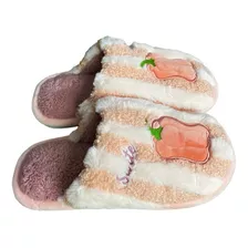 Pantuflas Polares Zapatos Descanso Para Mujer 100% Calidad