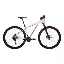 Bicicleta Mtb Aro 29 Caloi Atacama Branco Freio Shimano 