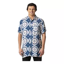 Camisa Hombre Kivul Mc Carso Azul