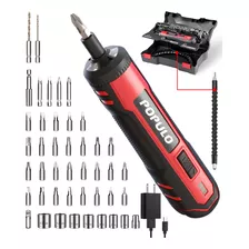 Kit De Destornillador Electrico Inalambrico De 4 V, Bateria