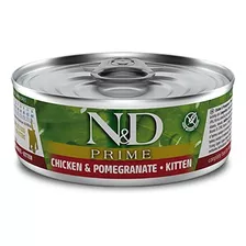 Latas N&d Pollo Granada Kitten 80gr