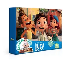 Quebra Cabeça 120 Peças Grandão Luca Disney Pixar