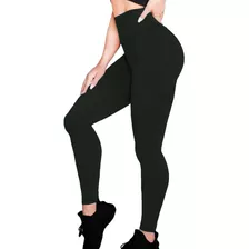 5pzs Leggins Térmicos Afelpados Dama Pretina Ancha Jera Bbp