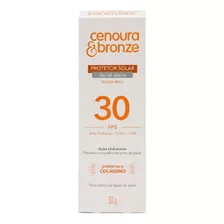 Cenoura & Bronze Protetor Solar Facial 30 Fps 50g
