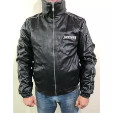 Campera Eco Cuero Engomado Corven Indiana Talle Xl Panella