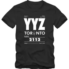 Rush Yyz Camiseta Tradicional T-shirt Algodão