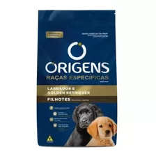 Ração Origens Labrador Golden Retriever Cães Filhotes 15kg