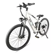 Bicicleta Electrica Gyroor 27.5 Cd- Plateada Mucha Autonomia