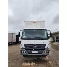 Mb Atego 1719 4x2 Ano 2019 Bau 10,50mts Ñ Atron 1419 2423 