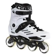 Patins Freestyle Hd Inline Fast Branco Urban 80mm/85a Abec 9