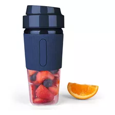 Azul Licuadora Portátil Licuadora Taza Mini Smoothies