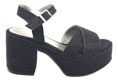 Sandalias Mujer Zapatos Cruzada Plataforma Liviano 9 Cm 390