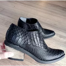 Botas Tejanas De Cuero Anaconda Temporada 2023