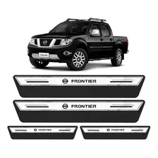 Soleira Protetor Porta Platinum Frontier 2008 2009 2010 2011 2012 2013 2014 2015 2016 2017 2018 2019 - Prata