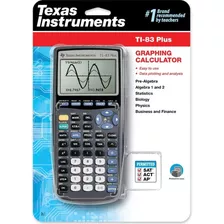 Texas Ti-83 Plus Calculadora Gráfica Científica Bachiller +