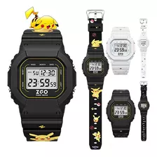 Despertador Digital Pokemon Pikachu Smart Watch Para Criança