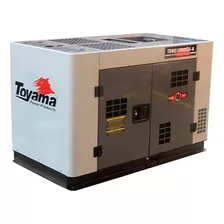 Gerador Diesel 10 Kva Cabinado Monofásico Com Avr Toyama