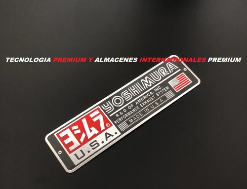 Emblemas Aluminio Para Motocicletas Yoshimura Y Muchas Mas Foto 3