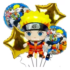 Globo De Diseño Naruto 5 Piezas