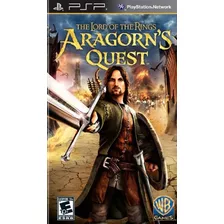 The Lord Of The Rings Aragorns Quest Psp Nuevo Fisico Od.st