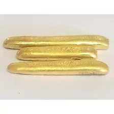 Barra De Ouro Amarelo 18 K 750 Para Confecção Alianças 40 Gr