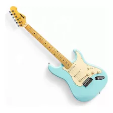 Guitarra Stratocaster Phx St-2 Vintage Blue escala clara