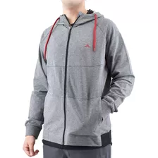 Campera Abyss Con Capucha Gris 23v0405