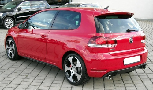 Spoiler Difusor Trasero Golf Mk6 Gti Escape Doble 2009-2013. Foto 5