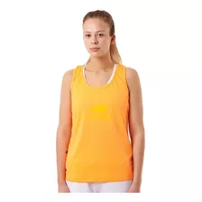 Musculosa Deportiva Mujer Cumin Naranja Fluo Vlack 