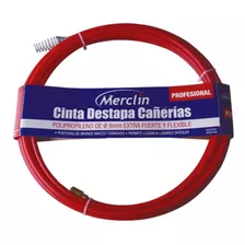 Cinta Flexible Destapa Cañeria Merclin 9mm X 20m. H Y T