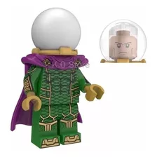 Boneco Blocos De Montar Mysterio Clássico Homem Aranha