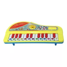 Mini Teclado Piano Musical Infantil Disney Baby Mickey