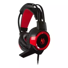 Headset Usb Gamer Kross Hs150 Estéreo Design Ergonômico Led