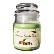 Vela Aroma Manzana Canela Clavo Romance Suerte Y Seducción 