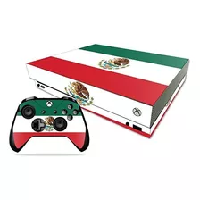 Skin Wrap Para Microsoft Xbox One X Pegatina Bandera Mexican