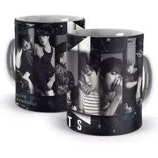 Caneca De Porcelana Bts - Bangtan Boys Mod. #001 Oferta!!!