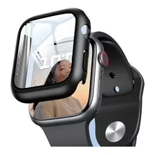 Capa Bumper Vidro Temperado Apple Watch 7 45mm Rock 360°