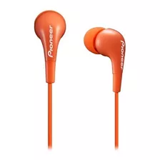 Audífonos In Ear Pioneer Cl502 Color Rojo Color Naranja