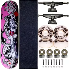 Skate Profissional Marfim Completo Black Sheep Com Abec-5