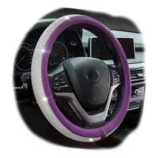 Forro De Volante Morado Con Circones Semicuero By Amazon 