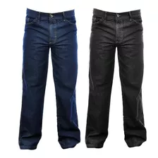 Kit 10 Unidades Calça Jeans Masculina Básica