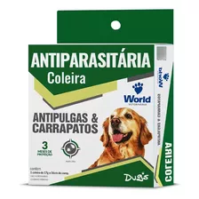Coleira Dug´s Antipulgas E Carrapatos P/ Cães - 56cm