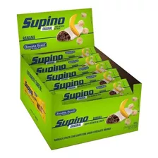 Supino Original Banana Com Chocolate Branco 24g Display 16un