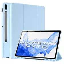 Funda Para Galaxy Tab S8 Plus/s7 Fe/s7 Plus Blue